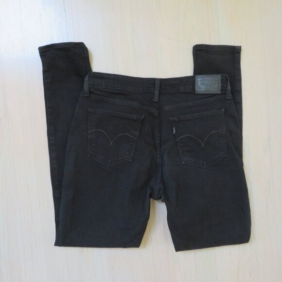 Black Levi Super Skinny Jeans 535 size 31 - Picture 4 of 4
